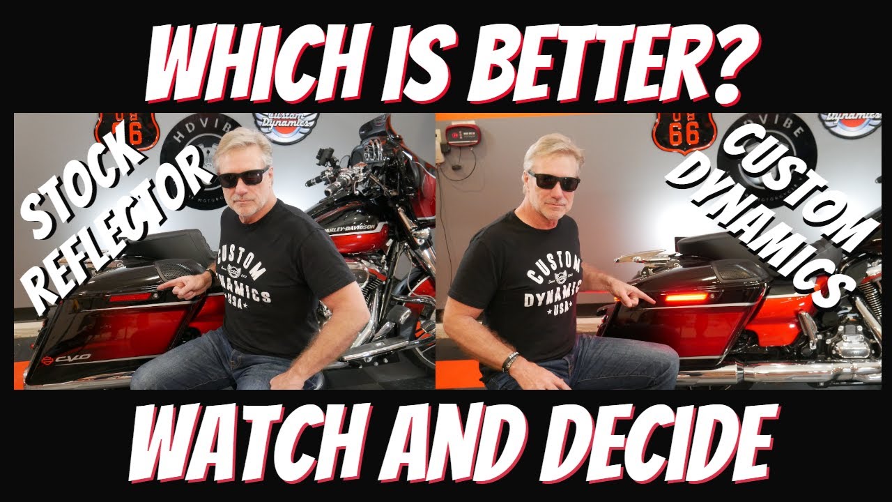 Как снять отражатели с кофра Harley Davidson | Harley Davidson