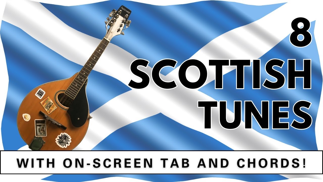 8 Scottish tunes on the mandolin
