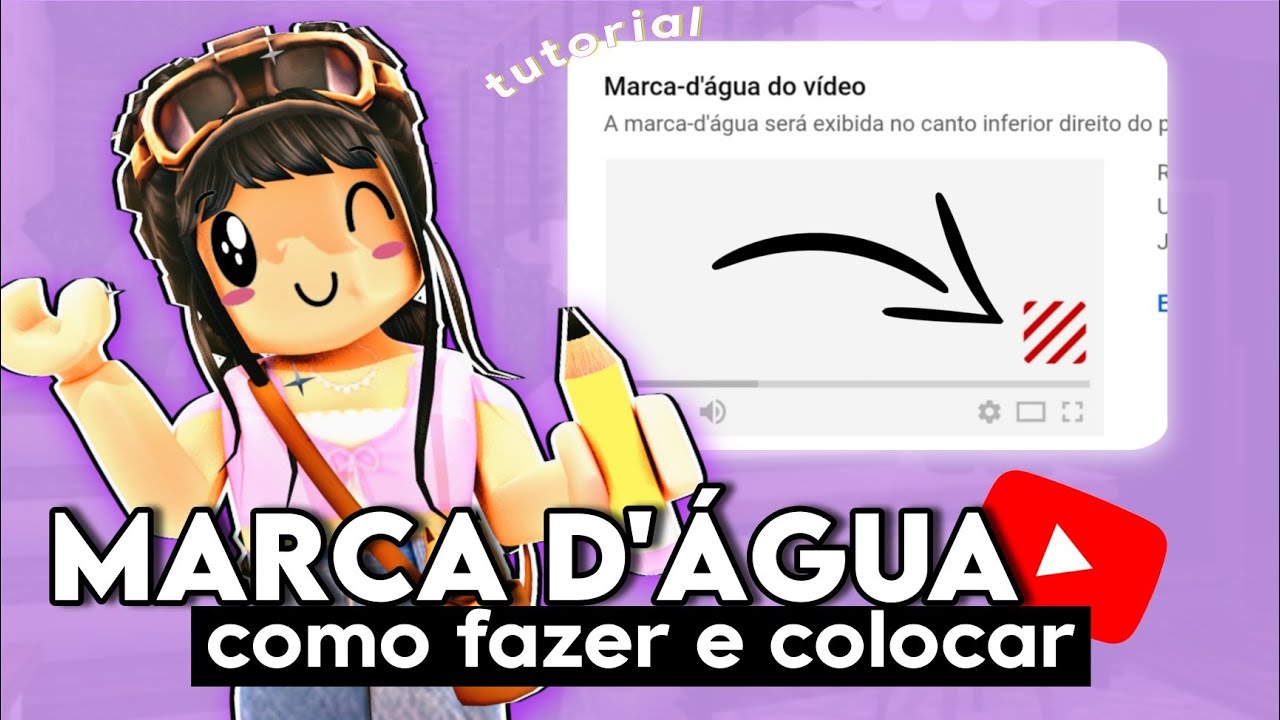 [Passo a passo] Como criar e colocar marca d'água pelo celular? ✨️