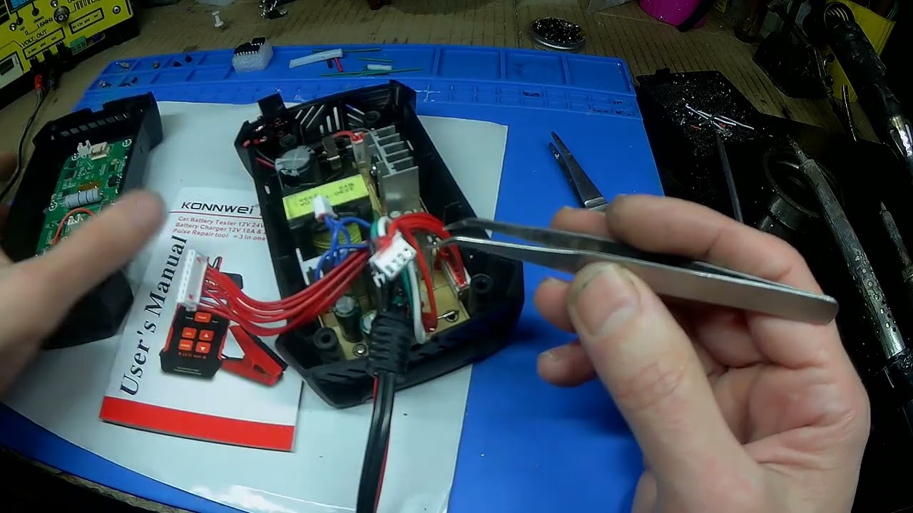 Ремонт тестера KONNWEI KW520