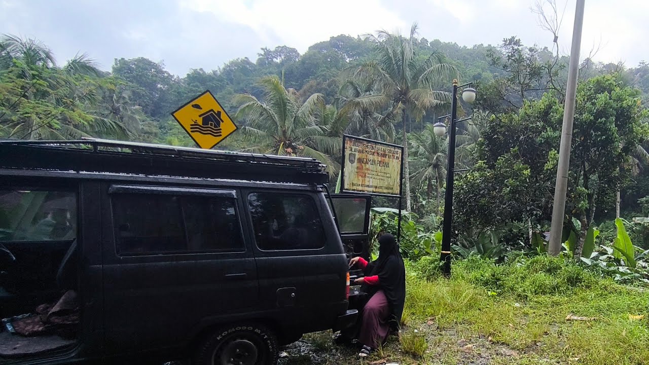 Lanjutan #campervan di pelosok MATA AIR TAJAHERANG JL CAGAK SUBANG