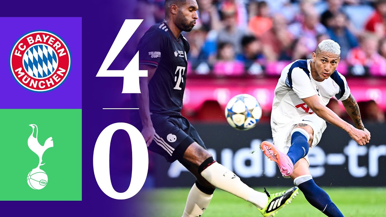Bayern Munich 4-0 Tottenham Hotspur | Pre-season highlights
