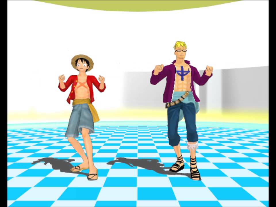 【ＭＭＤワンピ】　ルフィとマルコでギガンティックO T N