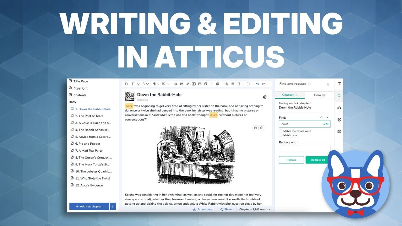 Написание и редактирование текстов в Atticus [Учебное пособие]