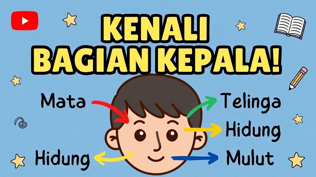 MENGENALI ANGGOTA TUBUH BAGIAN KEPALA 