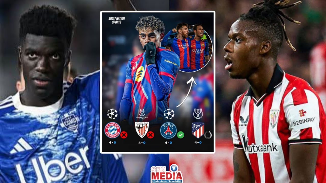 Le retour de Assane Diao annoncé - Nico Williams regrette déjà- Barça - Mbappé Militao Raphina Flick