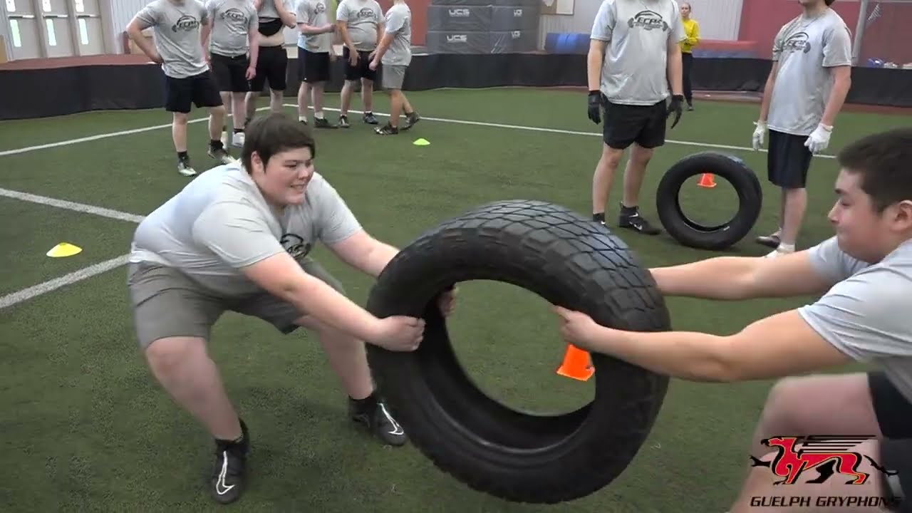 Guelph Minor Football host their 1st ever high school combine