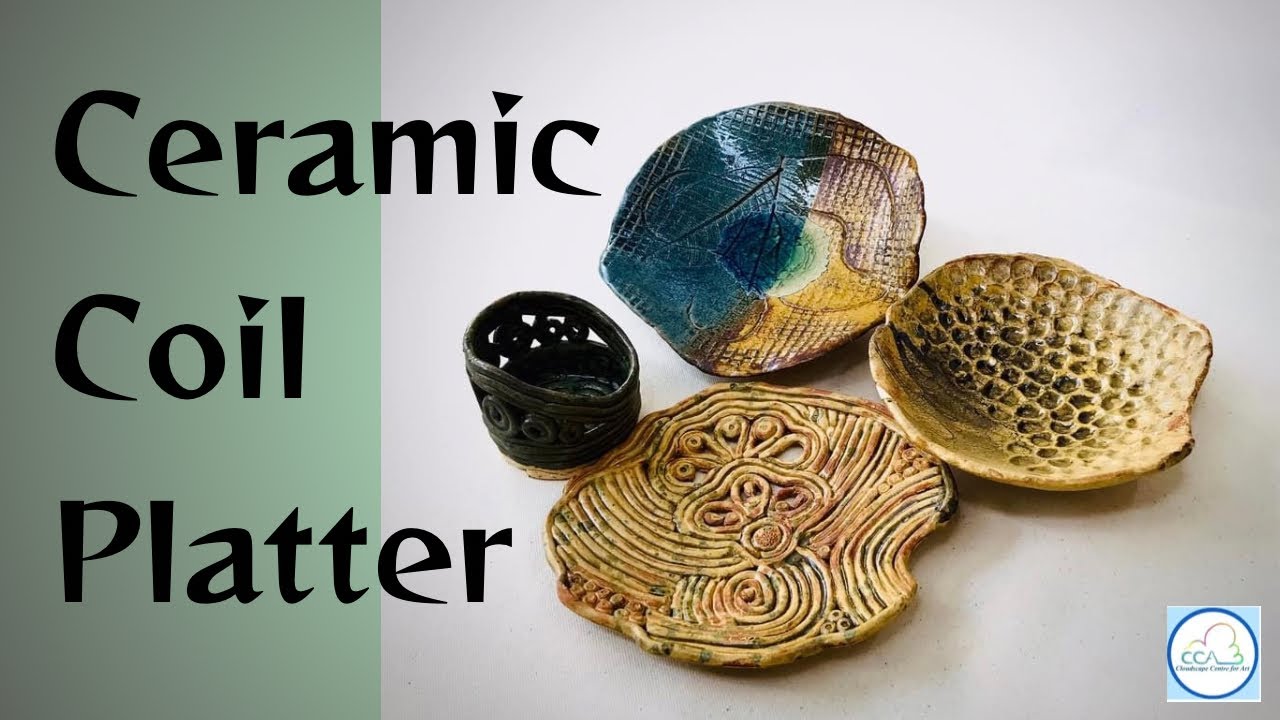 How to make ceramic coiled platter