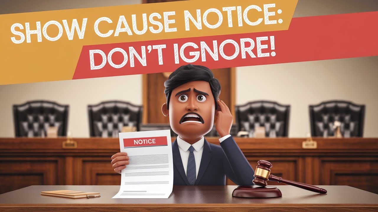 What Is a Show Cause Notice? | Legal Meaning & Real-World Examples Explained!