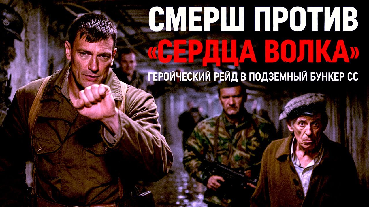 СМЕРШ ПРОТИВ «СЕРДЦА ВОЛКА»: ГЕРОИЧЕСКИЙ РЕЙД В ПОДЗЕМНЫЙ БУНКЕР ССn179 Сердце Волка