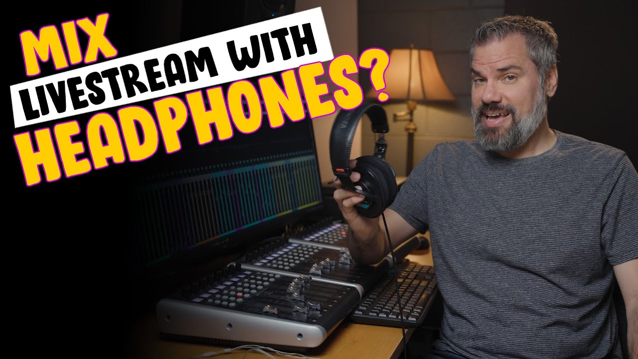 How to Mix Your Livestream with Headphones