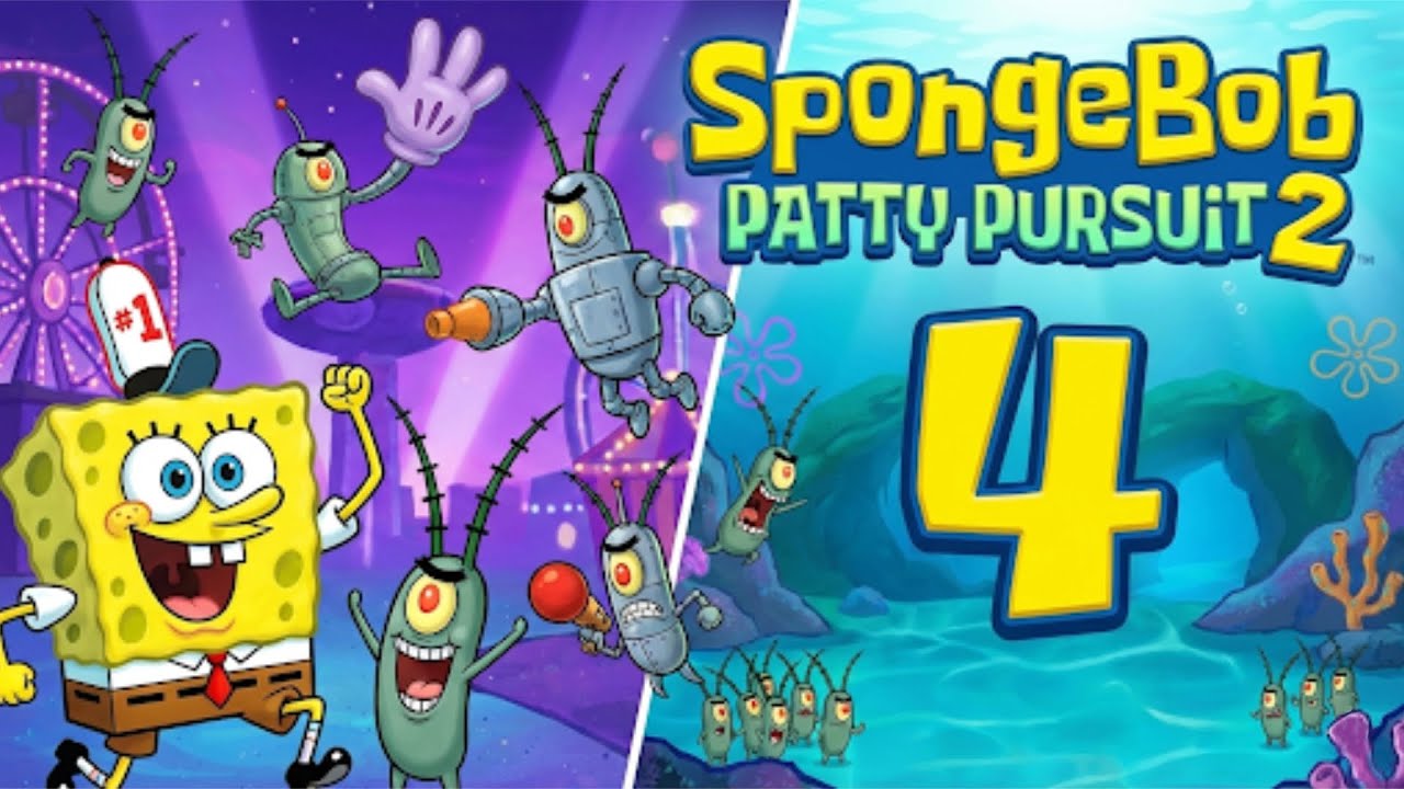 SpongeBob Patty Pursuit 2 Full Gameplay | Cartoon Action Platform Game