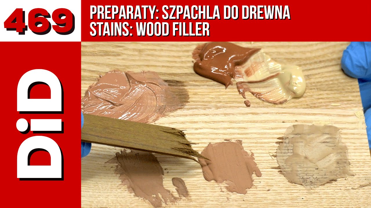 469. Preparaty: Szpachle do drewna Vidaron / Stains: wood fillers