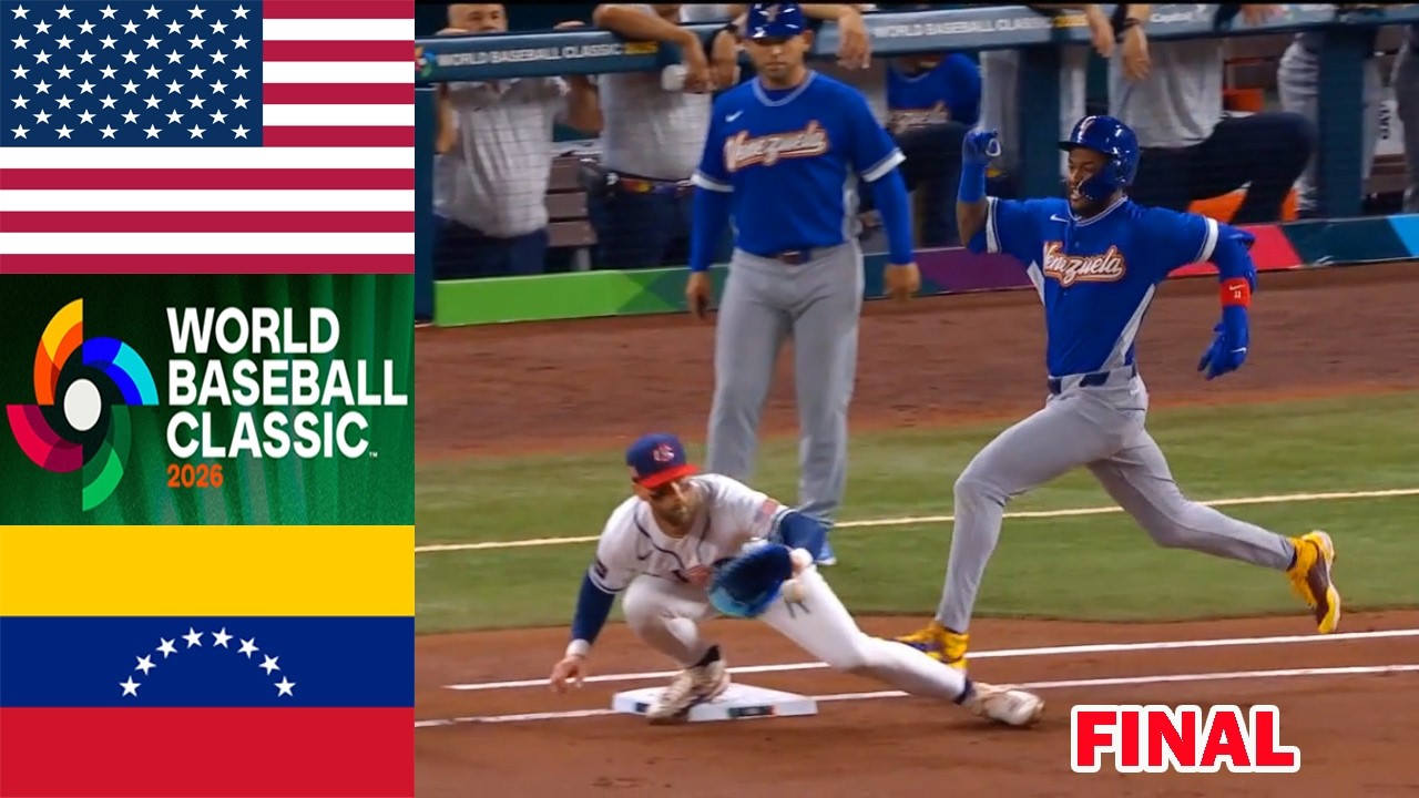 USA vs Venezuela Highlights | World Baseball Classic 2026 Final