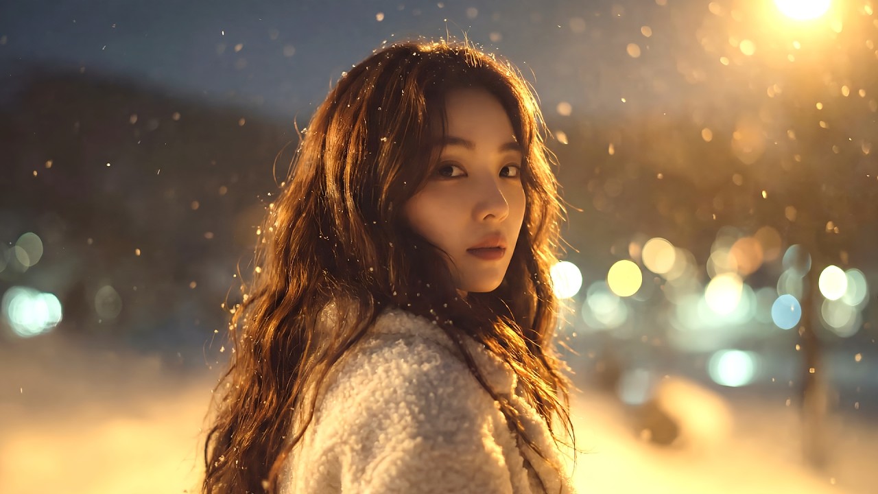 이 노래 듣고 첫사랑이 떠올랐다.. | 80년대 겨울 락발라드 | 가로등 아래서 🕯️