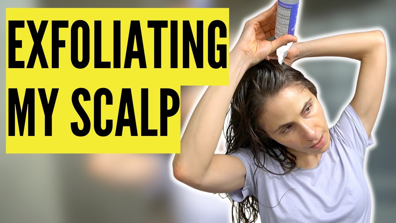 EXFOLIATING MY FACE & SCALP