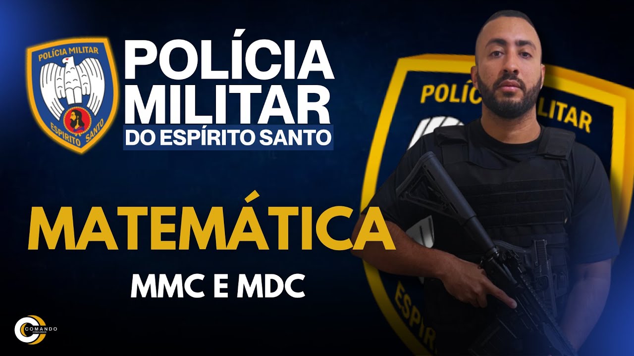 PMES | MMC e MDC na IDECAN – Aula AO VIVO para a Polícia Militar do ES
