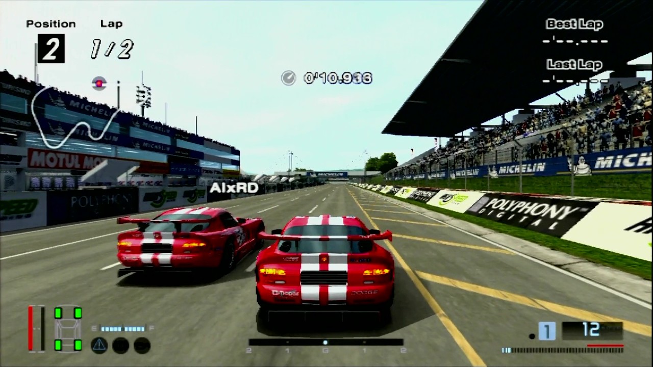 🏁 PS2 ONLINE ► Gran Turismo 4 ◄ | High-Speed Ring - Dogde VIPER GTS-R Team Oreca '00 | DNS⚡