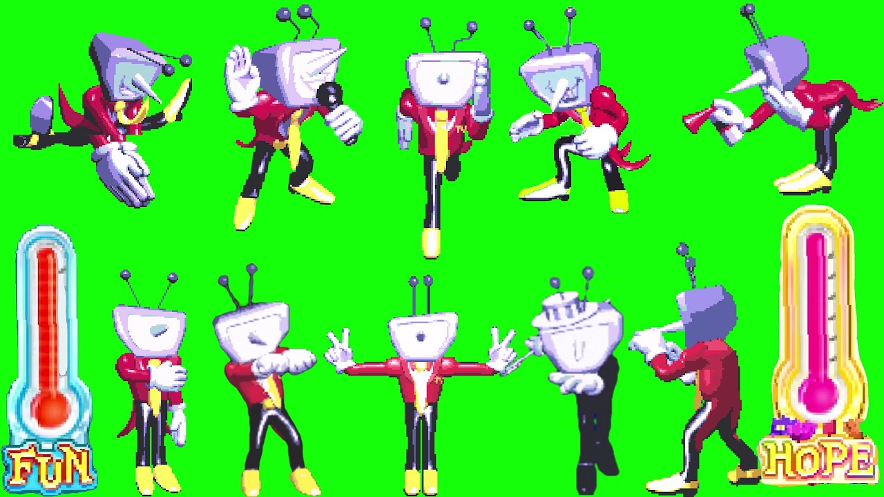 ALL Tenna Animations Greenscreens (Deltarune Chapter 3) + DOWNLOAD LINK