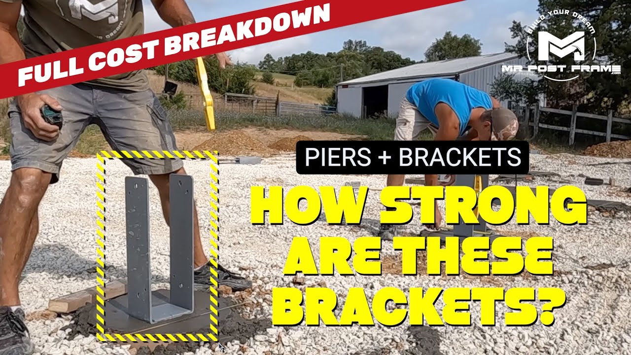 How Strong Are Wet Set Brackets? | Piers + Brackets | Cost Breakdown | MAD County Standard | Ep 3