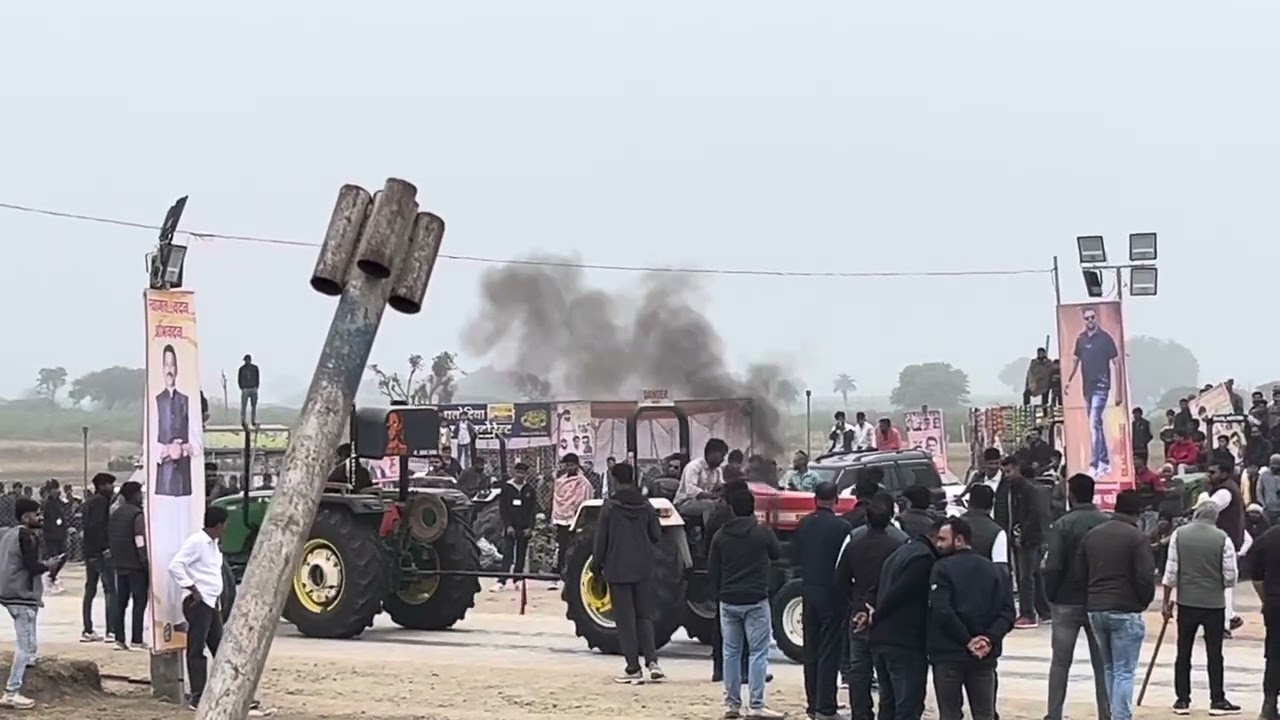 mp shipra john deere (defolter) vs swaraj 855 (danger) का टक्कर का मुकाबला 