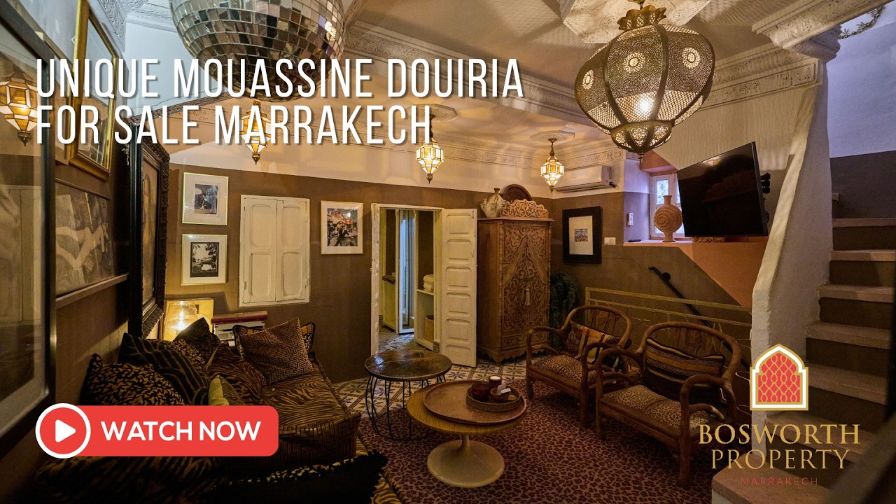Unique Mouassine Douiria For Sale Marrakech