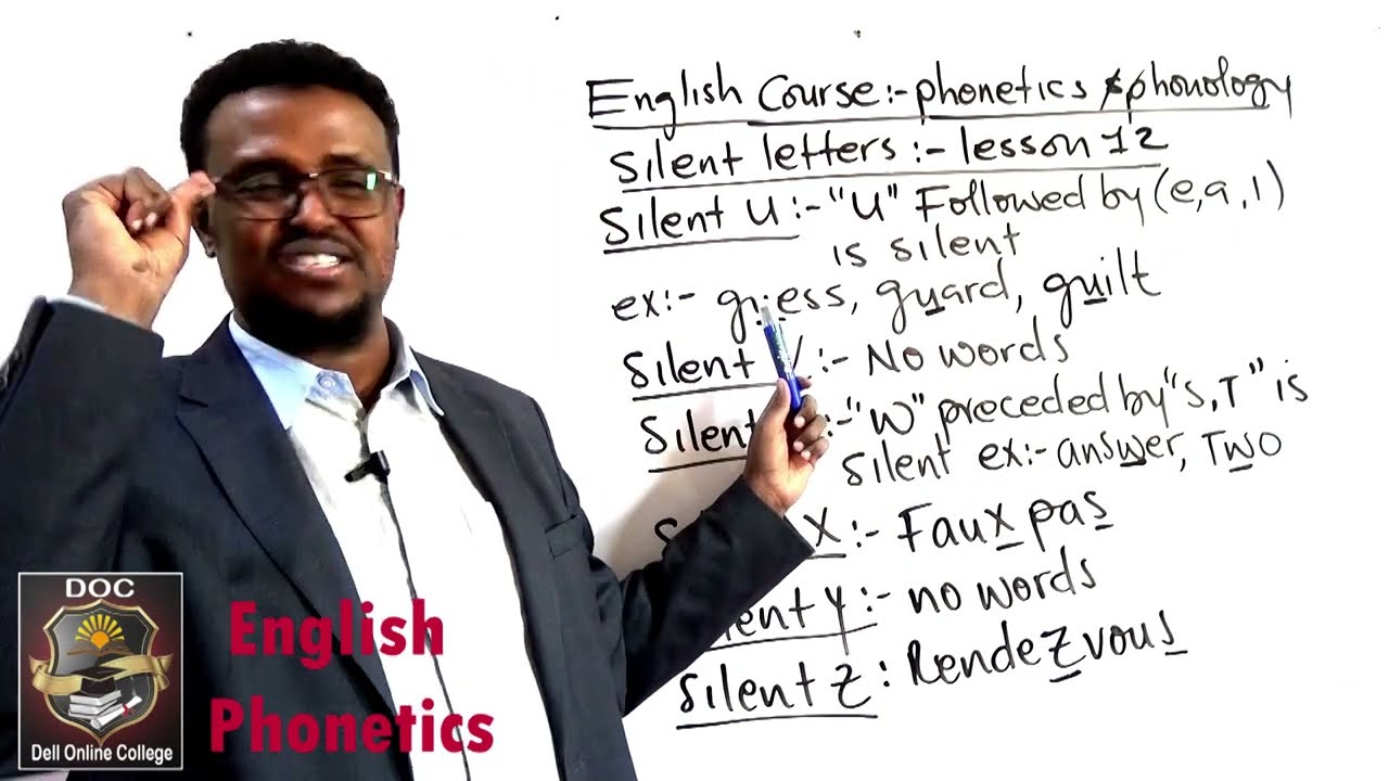 English phonetics_ Lesson 12_Silent letter_Part 7