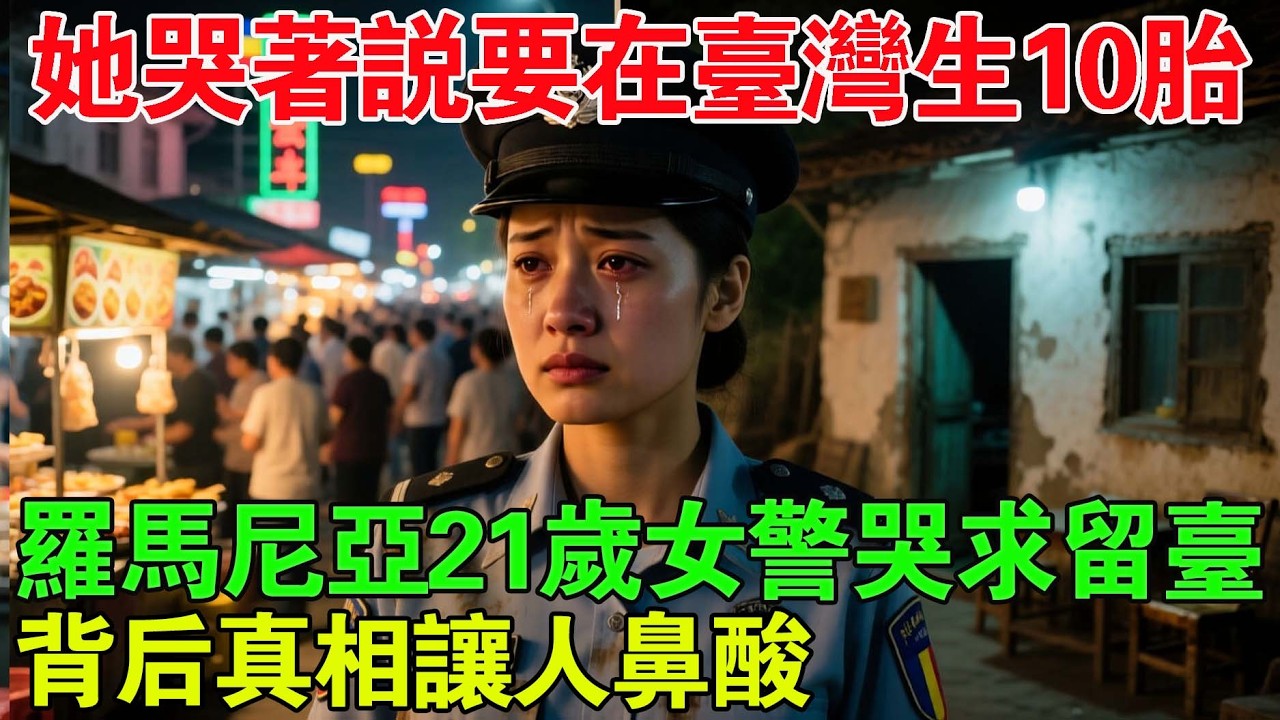 二十一歲羅馬尼亞女警兩年薪水,在台灣一個月就能賺到!她決定在台灣結婚生十個孩子的理由讓人淚崩