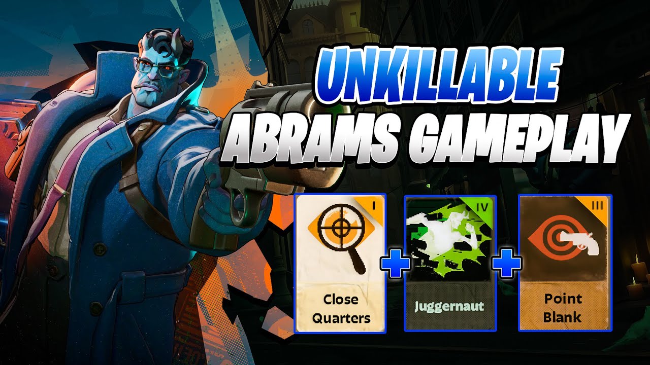  ABRAMS BUILD THE UNKILLABLE DEMON! Abrams Gameplay | Deadlock