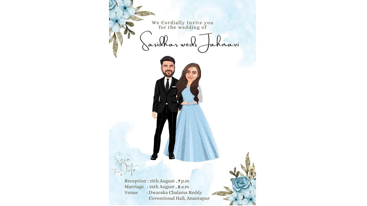 Sasidhar Weds Jahnavi - Wedding On 26.08.2023 - Live Stream