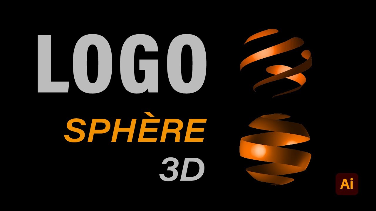 Comment faire un logo sphérique dans Illustrator