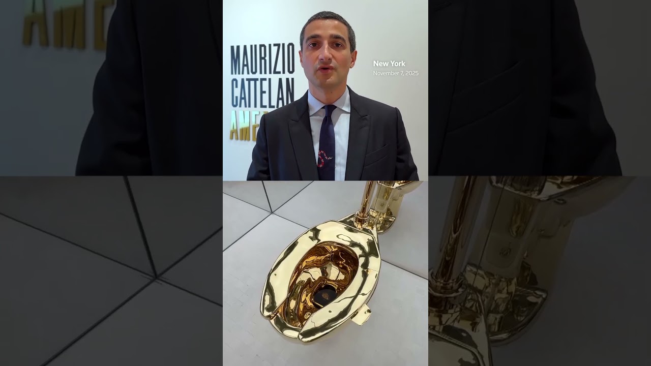 Solid gold toilet could fetch $10 million