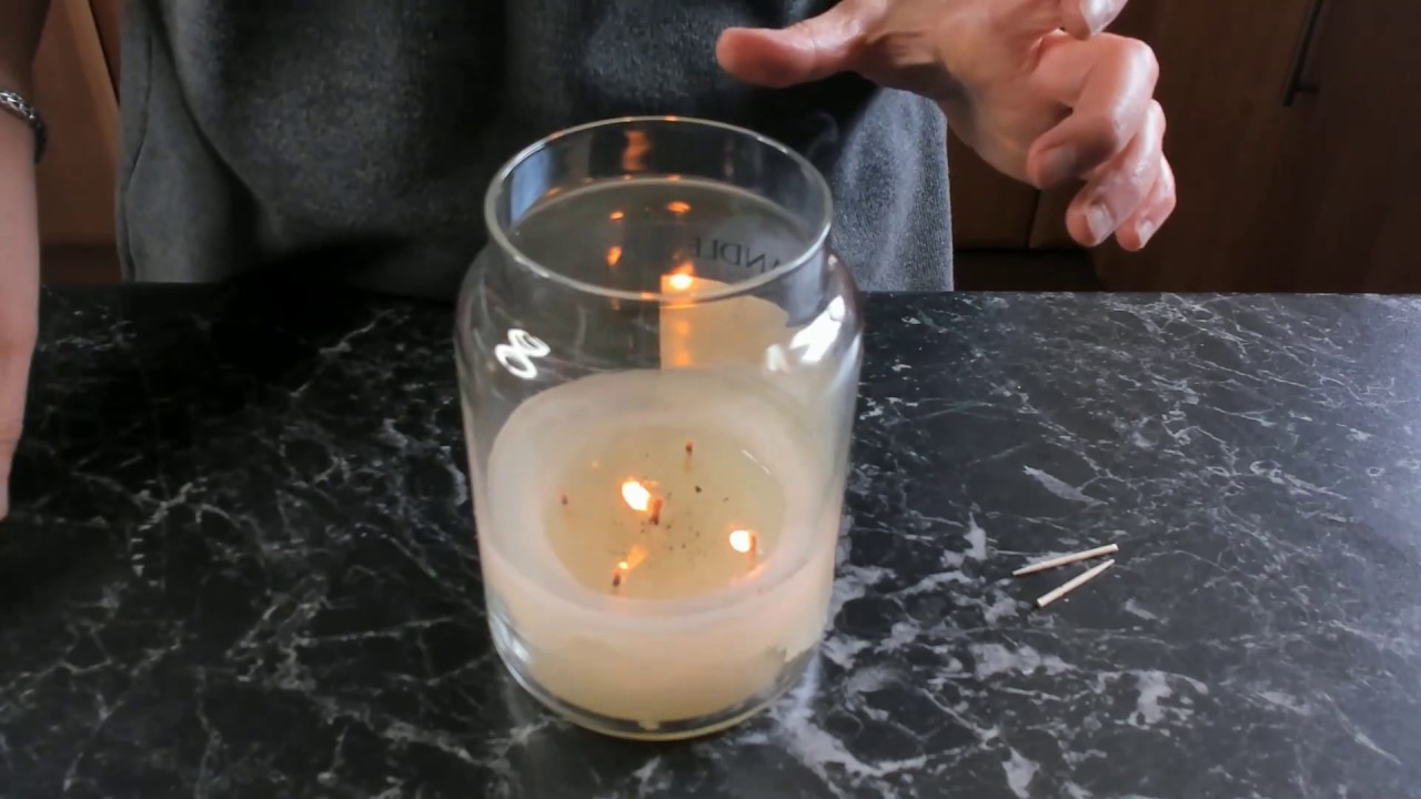 YANKEE CANDLE TUTO BOUGIE QUI CREUSE MA SOLUTION N°2 #YANKEECANDLE