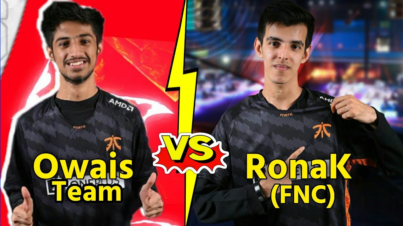 Owais Vs RonaK team (FNC) fight | Old teammates fight | Owais vs RonaK  Franky Ash . #competitive