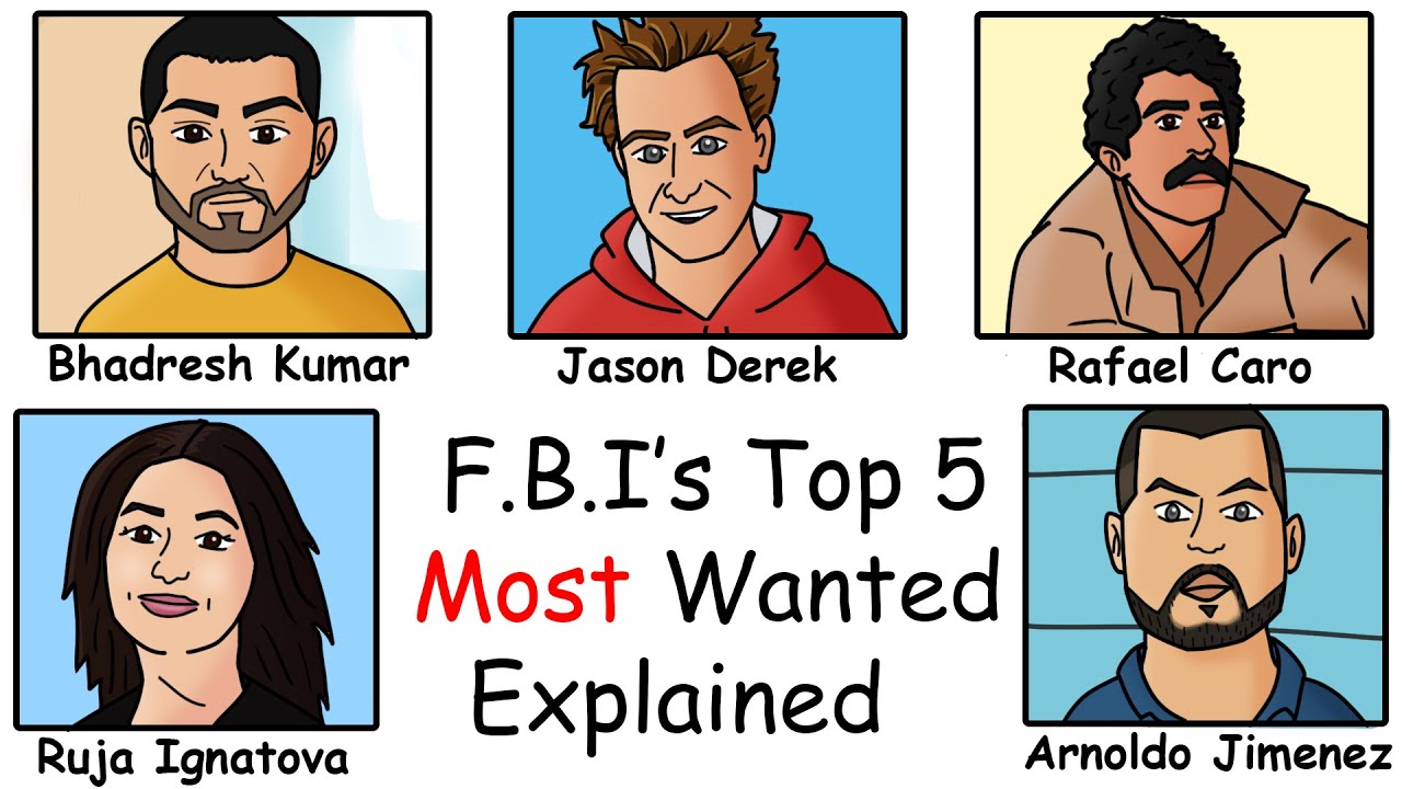 The FBI’s Top 5 Most Wanted Explained