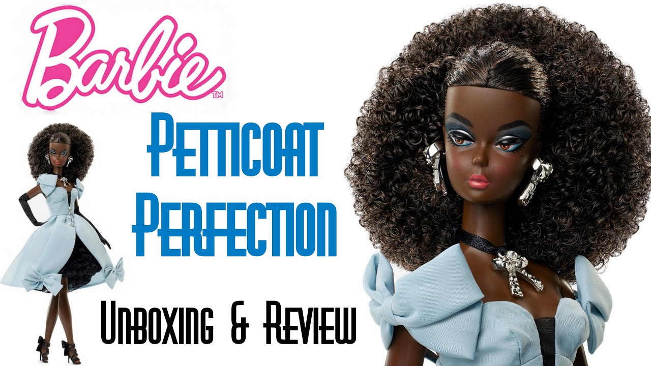 🎀 Кукла Барби PETTICOAT PERFECTION Silkstone из коллекции модных моделей 👑 ECW 🌎 Распаковка и обзор