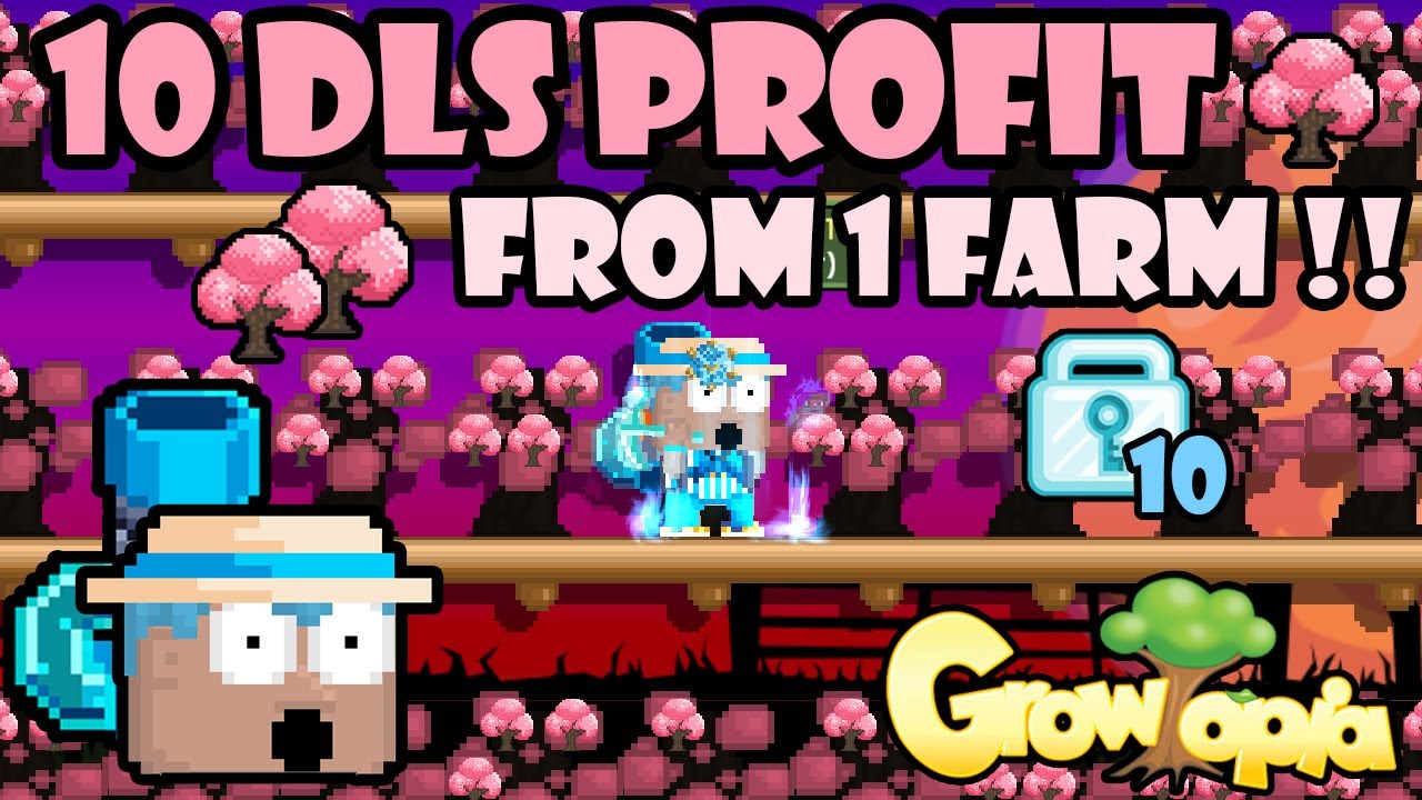 10 DLS PROFIT FROM A SINGLE FARM!! | GrowTopia Harvest Festival Profit 2022