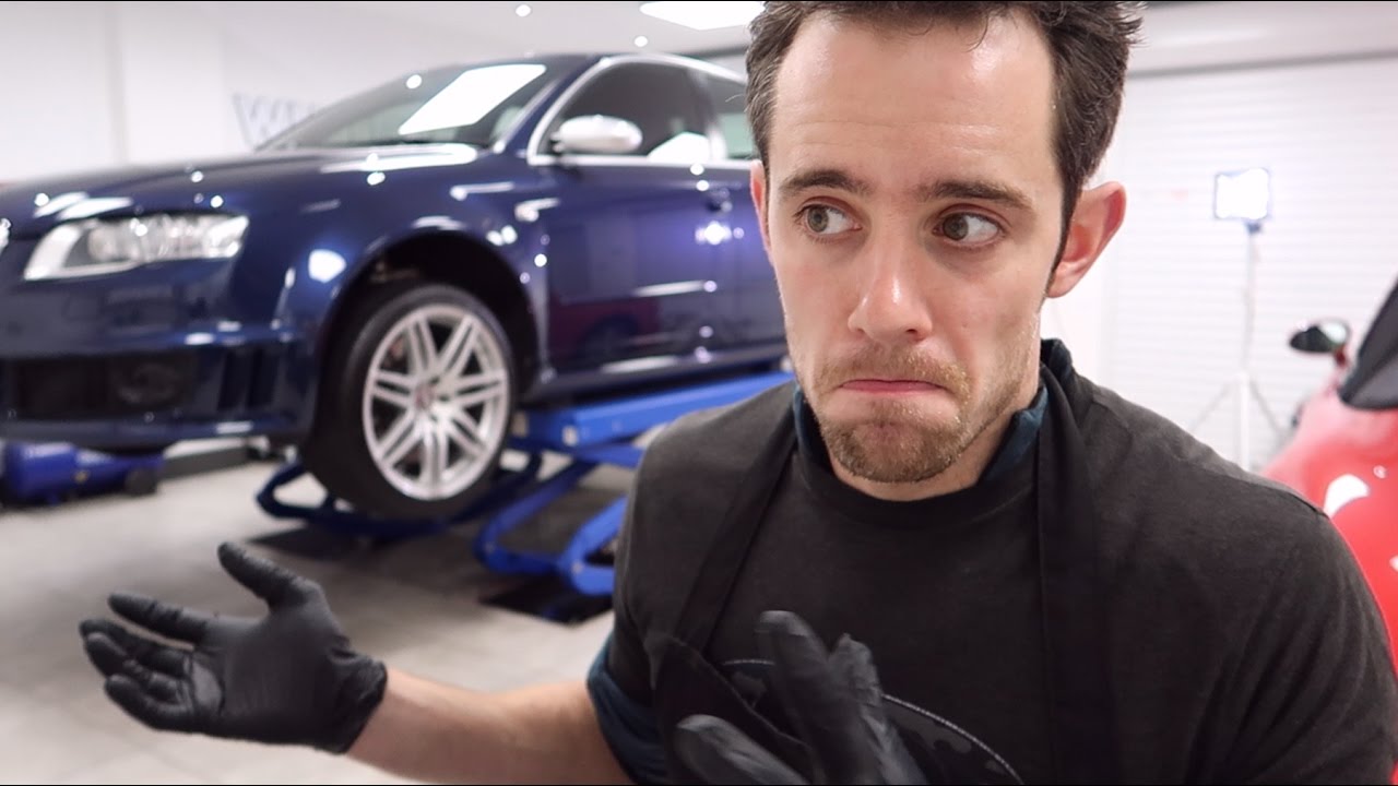 Audi RS4: 15 минут преображения + 5 минут вопросов и ответов — ВЛОГ 008