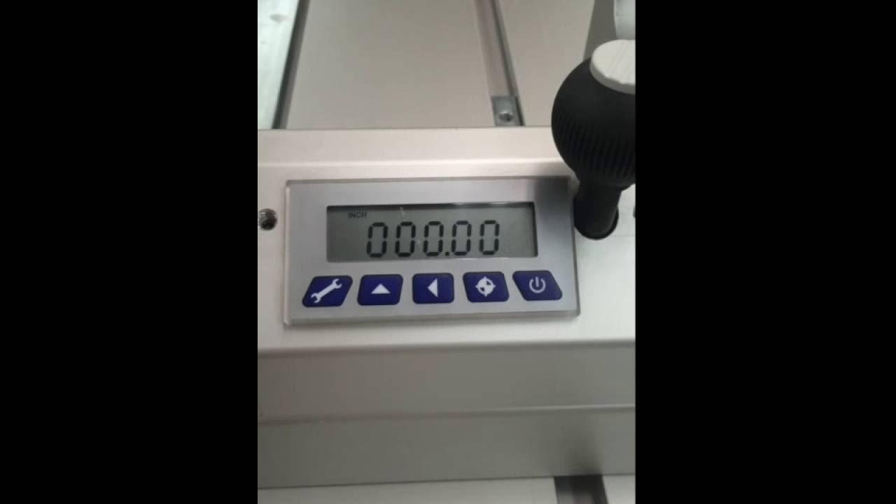 Programming Felder Digital Crosscut Stop