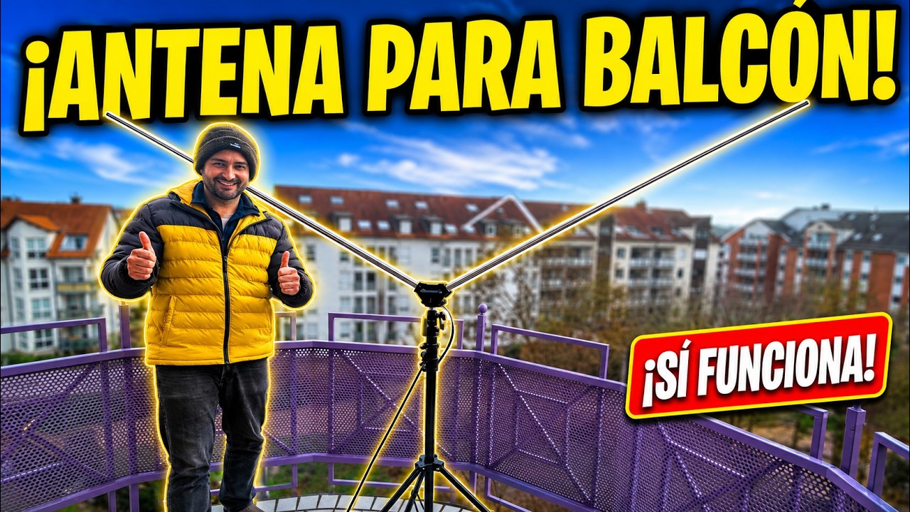 ¿SIN ESPACIO PARA ANTENAS? 🏢📶 LA MC-599 TE SALVA – DIPOLO COMPACTO