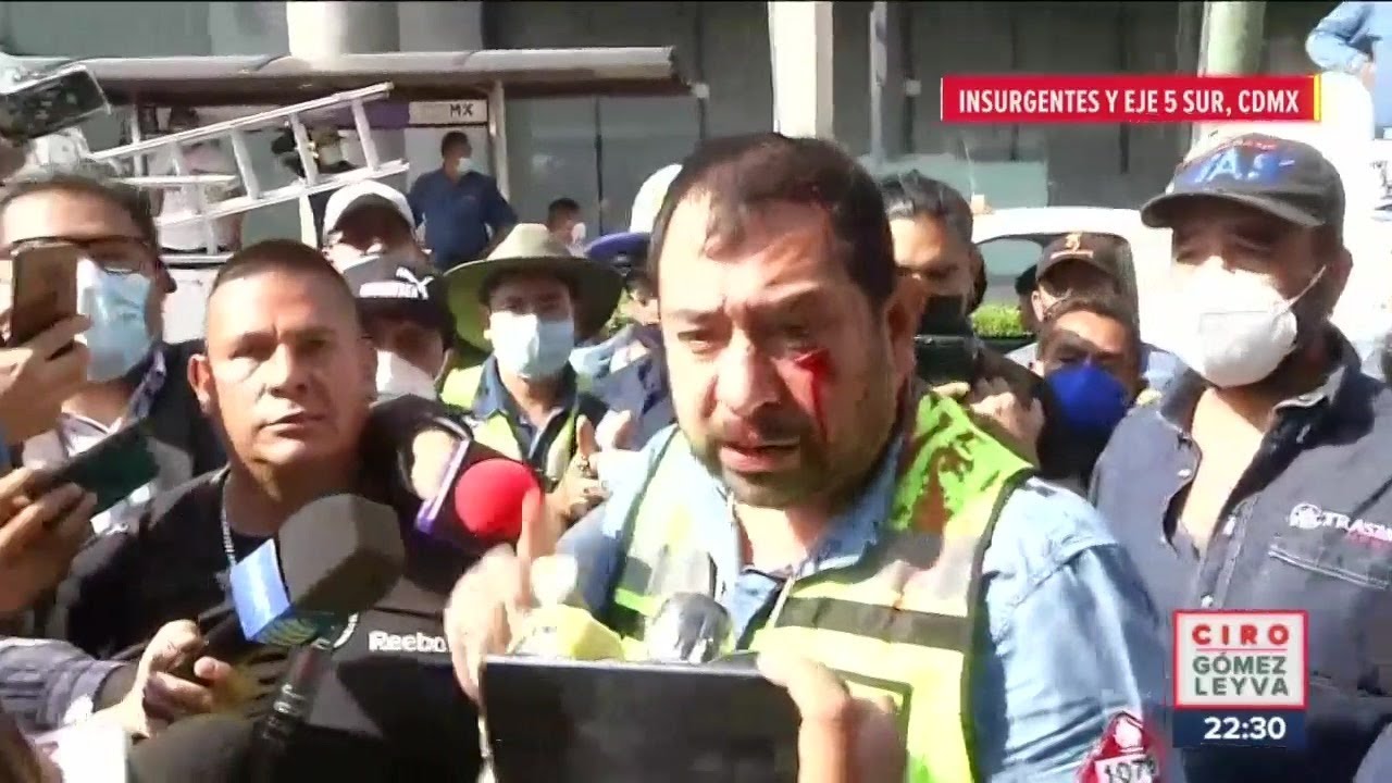 Enfrentamientos y caos en CDMX por protesta de gaseros | Noticias con Ciro G&oacute;mez Leyva
