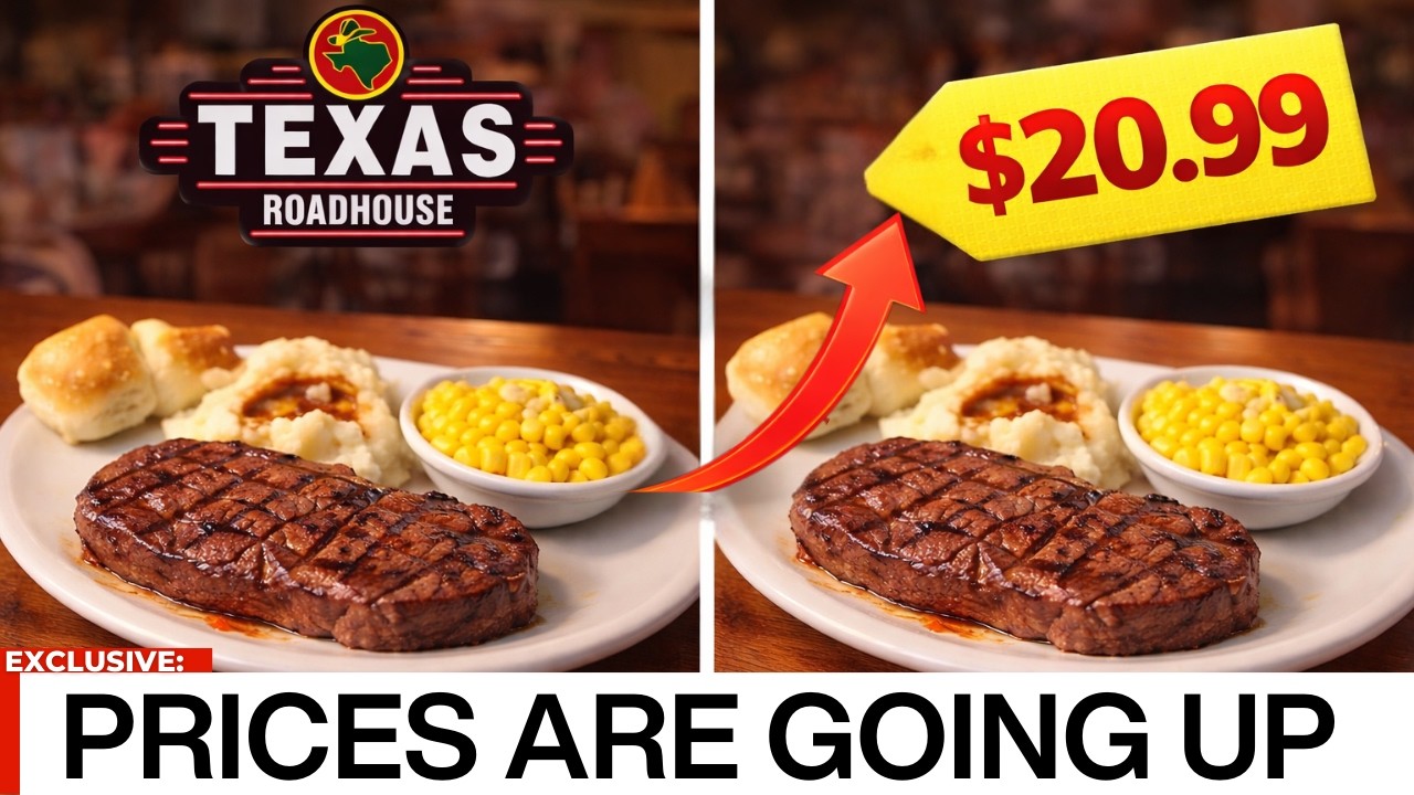 Цены в ресторанах сети Texas Roadhouse вырастут в 2026 году (большинство клиентов об этом еще не ...
