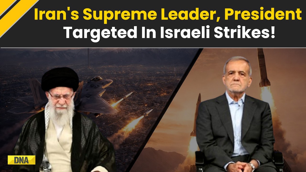 US Iran War: Strikes Targeted Supreme Leader Khamenei, Iran President Pezeshkian, Says Israel