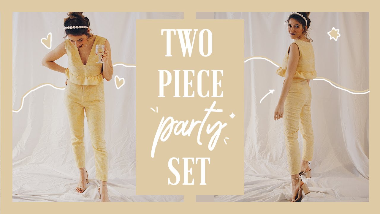 SEWING a PARTY OUTFIT for NYE *SIMPLICITY 8749*