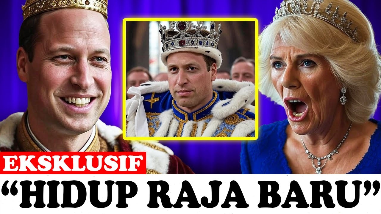 William Dilantik Sebagai Raja — Wajah Camilla Pucat di Siaran Langsung TV