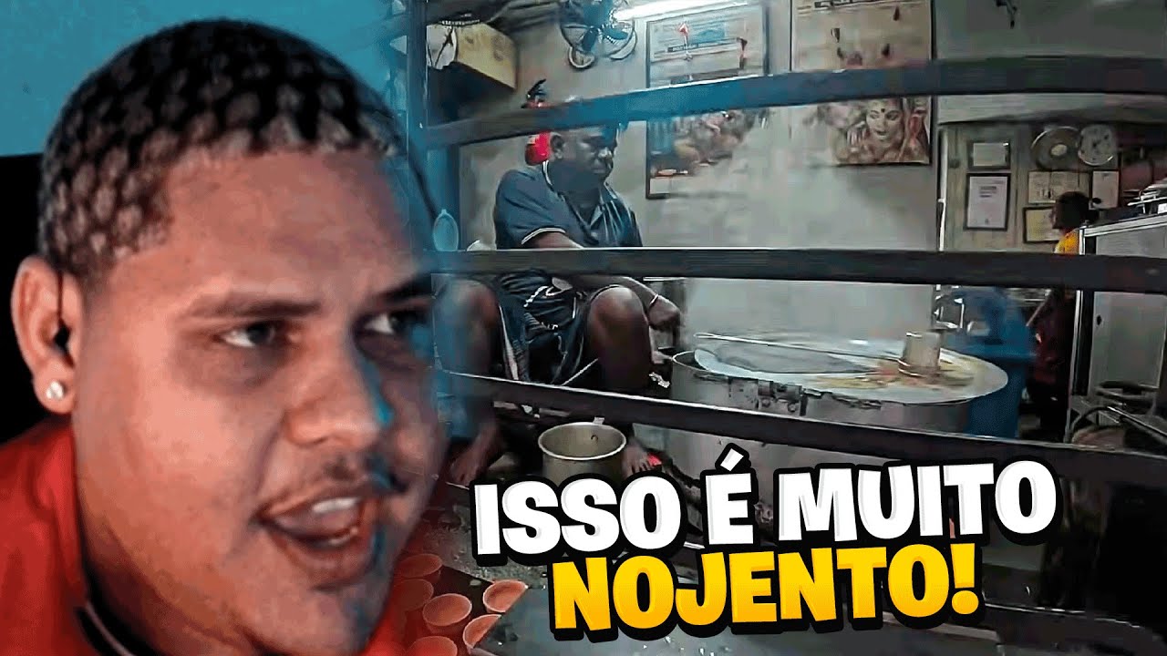 JMDECK REAGINDO AS COMIDAS DE RUA MAIS NOJENTAS DA ÍNDIA