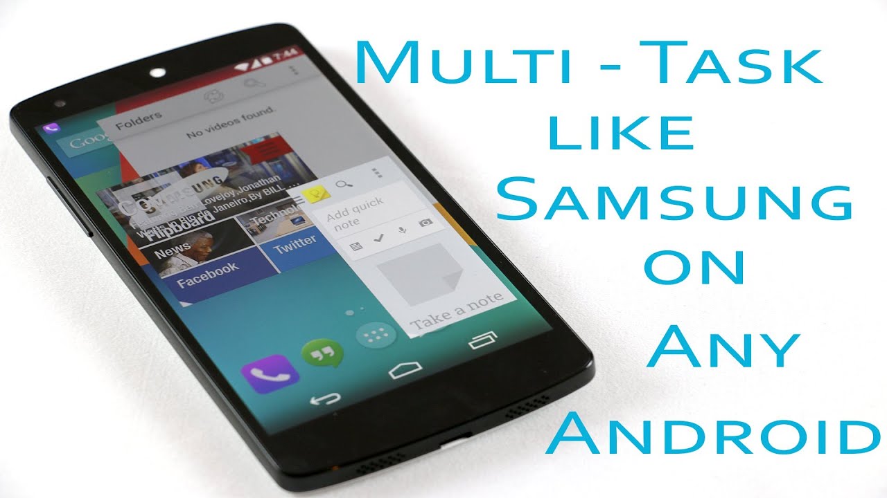 How to install Floating Windows (Multi-Window Feature) On Any Android Device