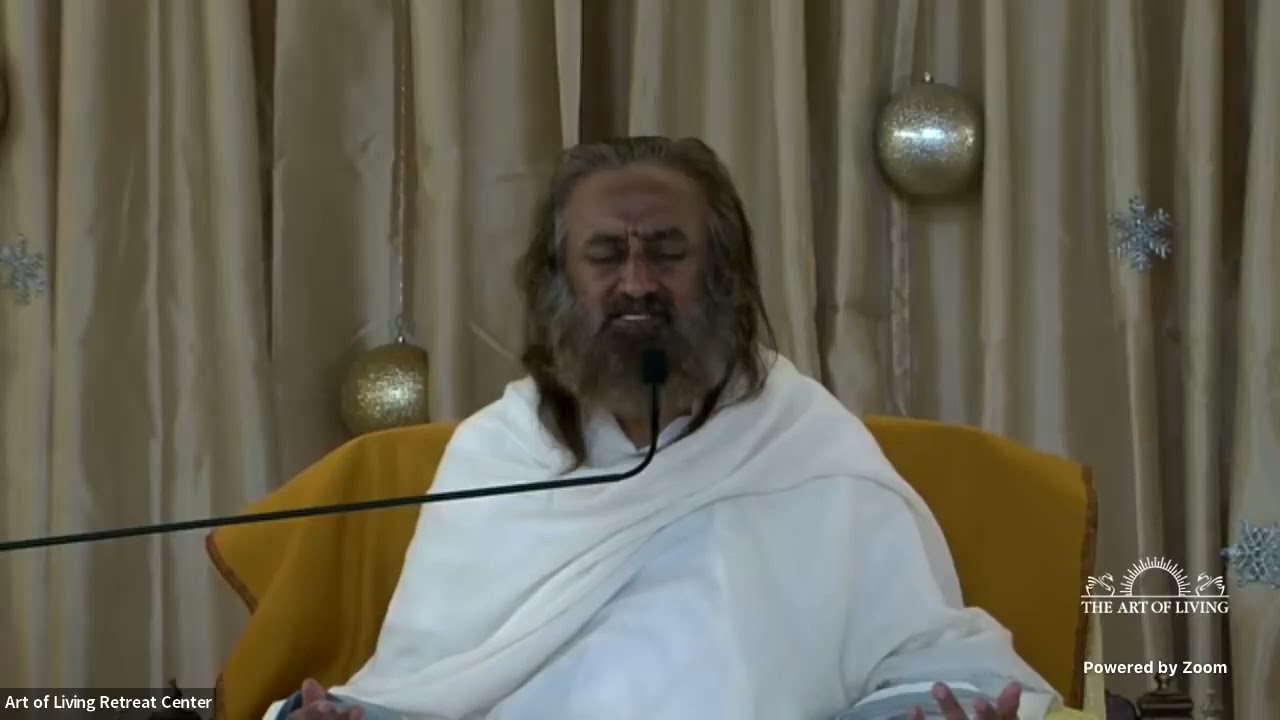 Christmas meditation by Sri Sri Ravishankar 2021