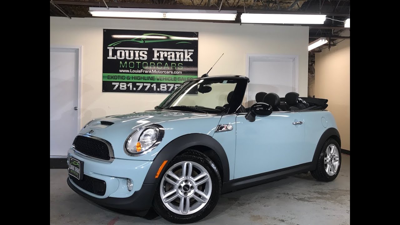 2012 Mini Cooper S Convertible Walkaround Presentation at Louis Frank Motorcars LLC in HD