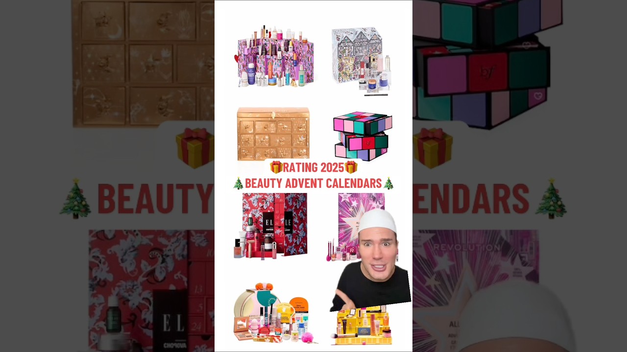 РЕЙТИНГ 2025 BEAUTY ADVENT CALENDARS🎁 #christmas2025 #adventcalendar #christmasgifts #christmasgift